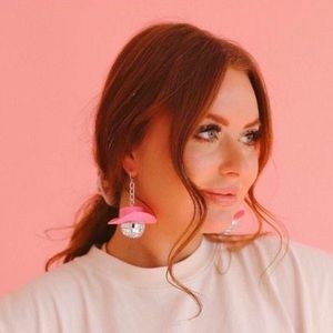 Disco cowgirl earrings